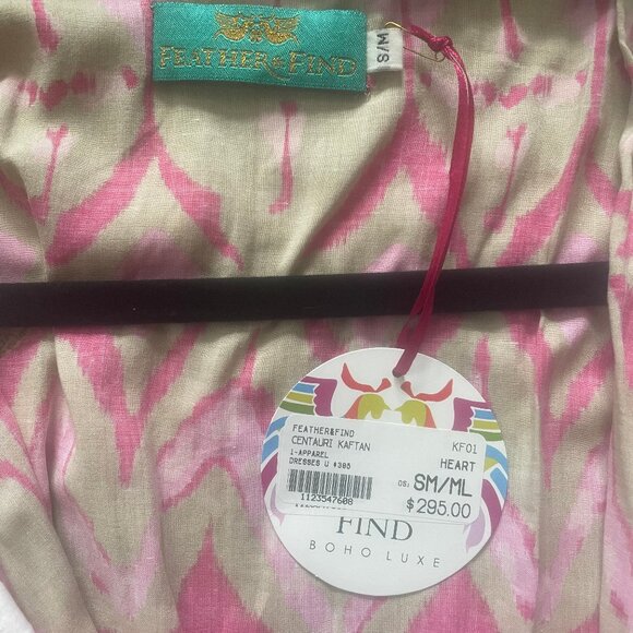 Feather and Find Centauri Kaftan in Heart Energy, S/M, NWT - Picture 5 of 6